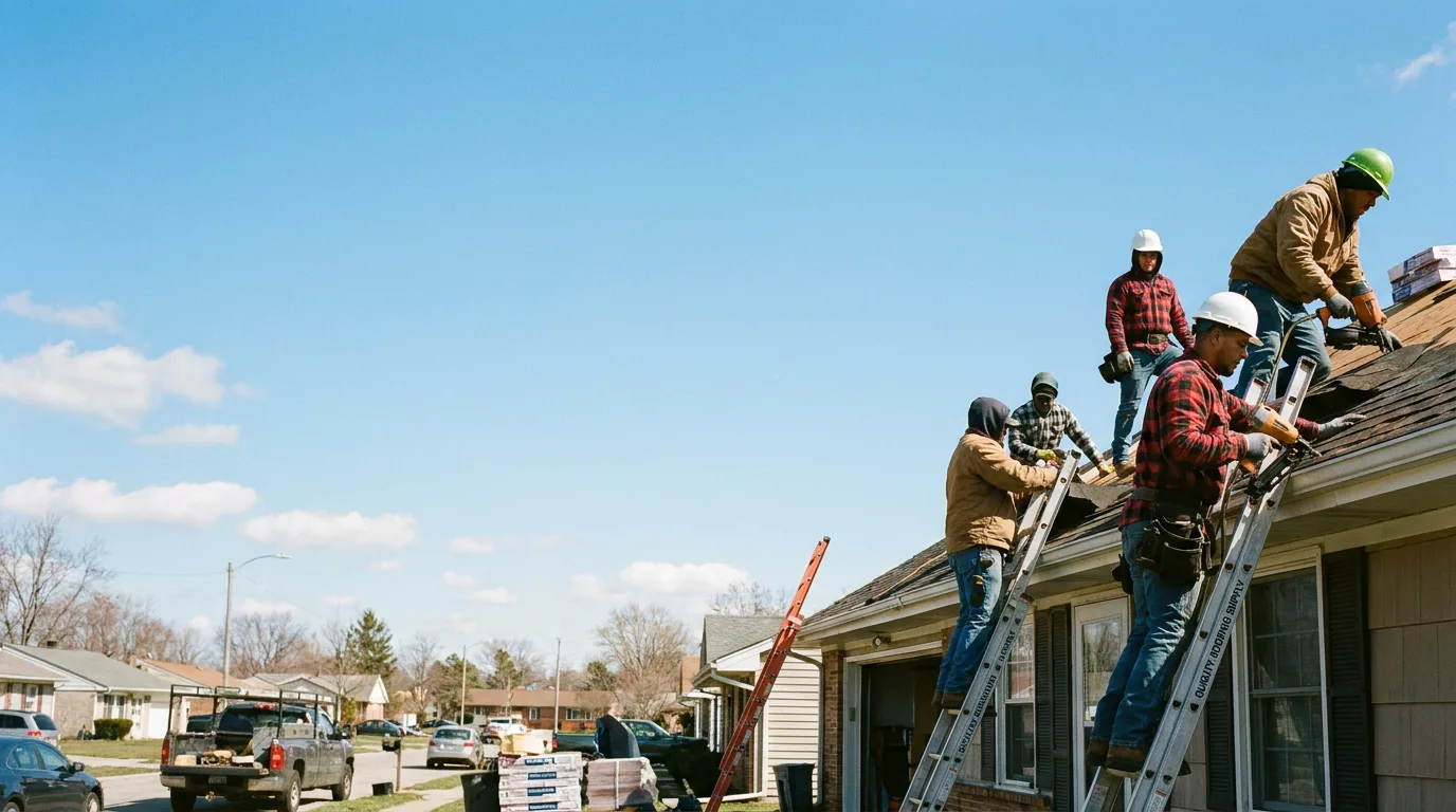 Roofing in Alamo, IN near me